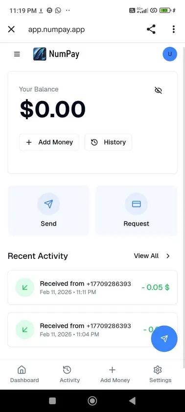 Numpay screenshot 1
