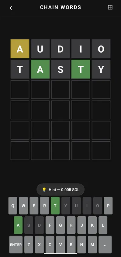 Chain Words screenshot 3