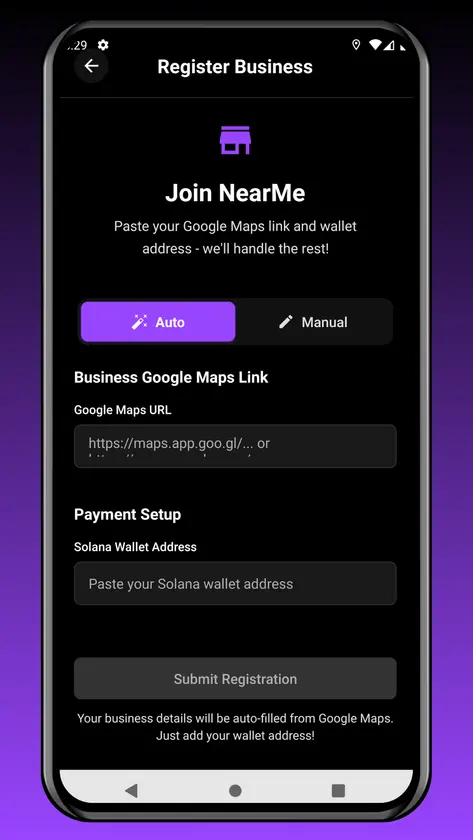 NearMe - Solana Mobile Payment dApp screenshot 5
