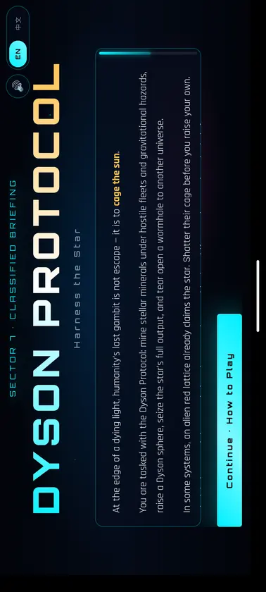 dyson protocol screenshot 1