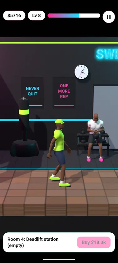 Neon Gym screenshot 4