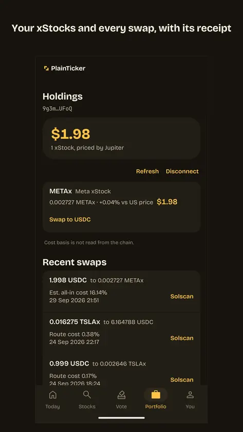 PlainTicker screenshot 6