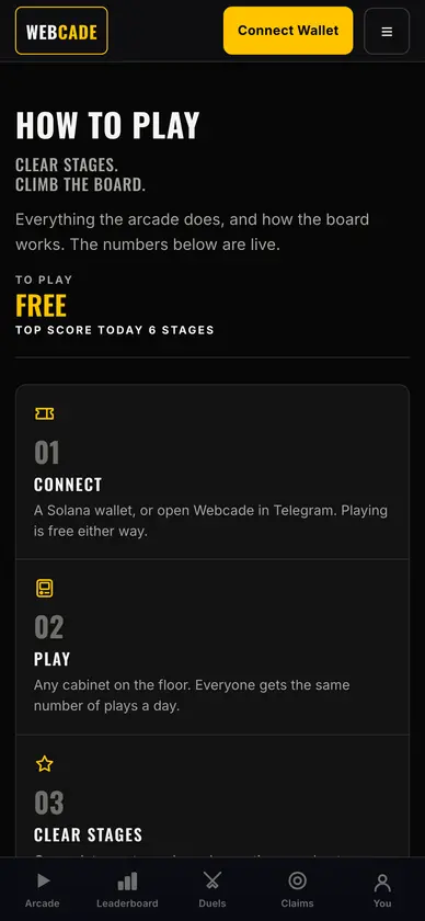 Webcade screenshot 2