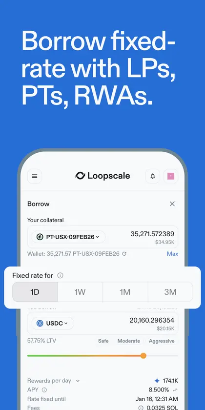 Loopscale: Earn USDC, SOL screenshot 4