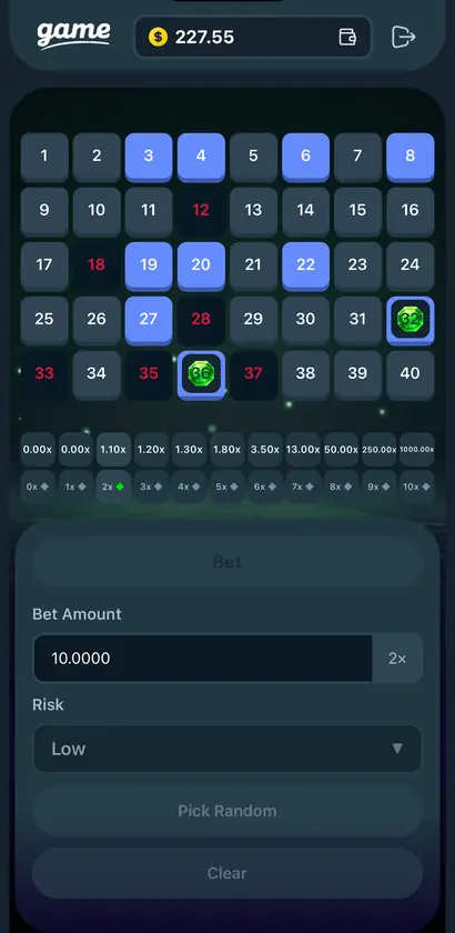 Keno Game screenshot 4