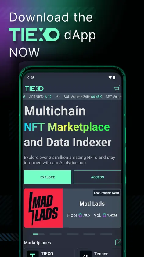 TIEXO screenshot 1
