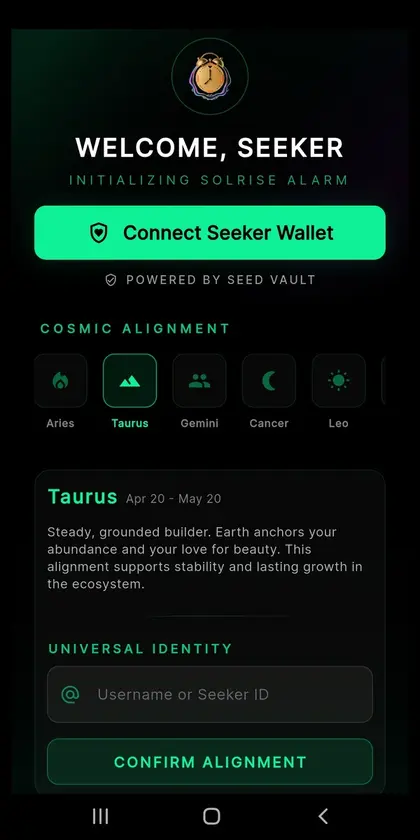 SolRise screenshot 1