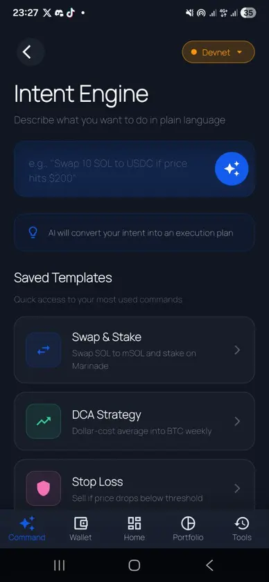 Doer Dapp screenshot 1