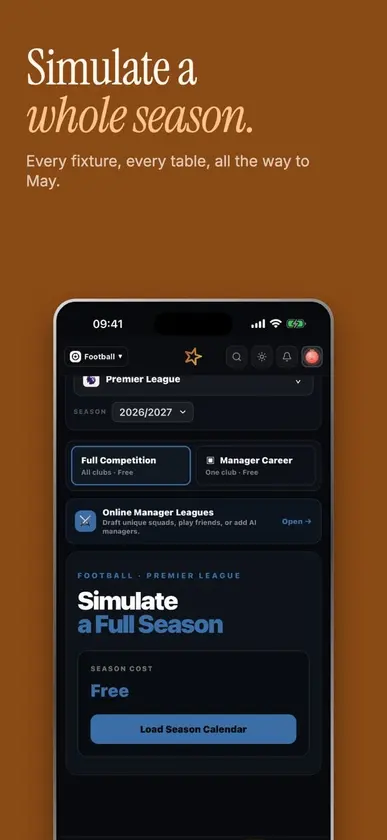 SimStar: Live AI Sports screenshot 4