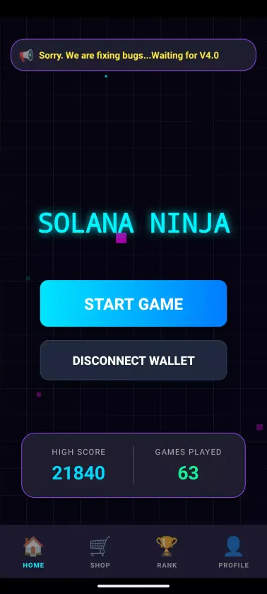 Solana Ninja screenshot 1