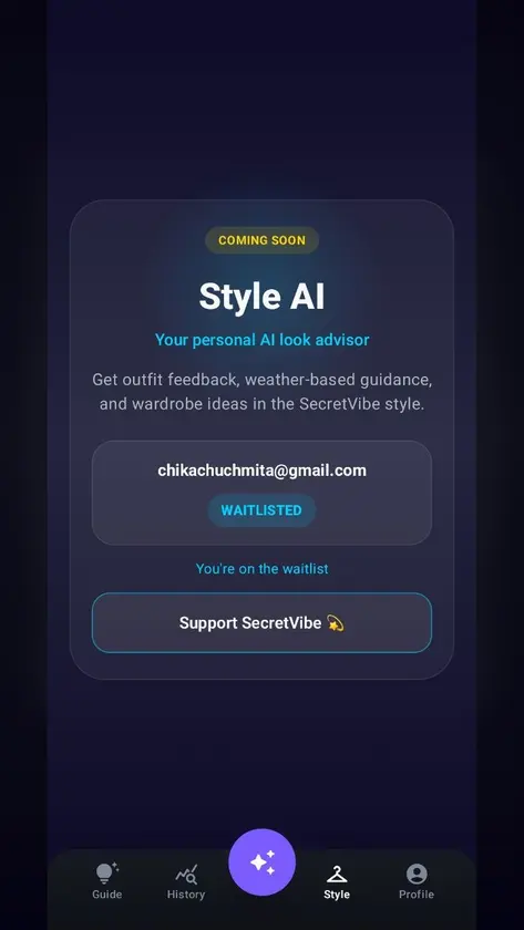 SecretVibe AI Photo Roast screenshot 6
