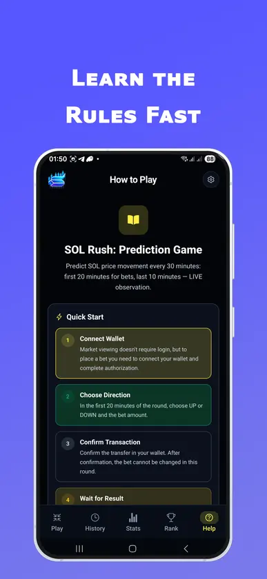 SOL Rush: Prediction Game screenshot 6