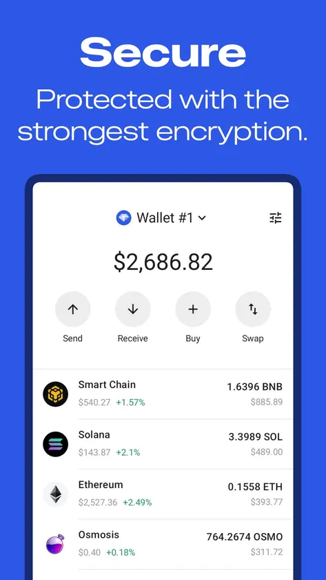 Gem - Crypto Wallet screenshot 1