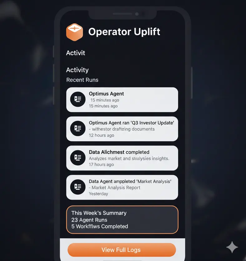 Operator Uplift screenshot 4