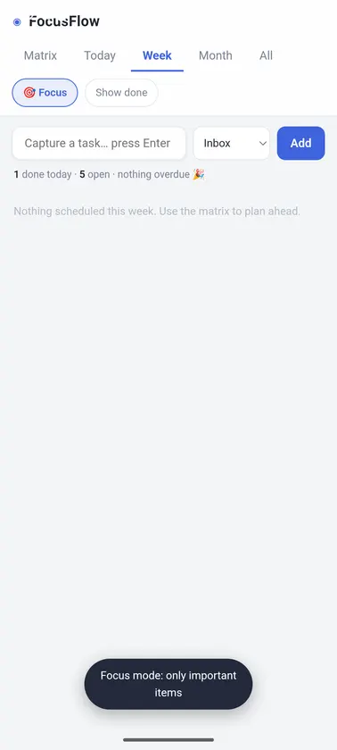 focusflow screenshot 3
