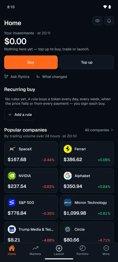 Ryntra screenshot 1