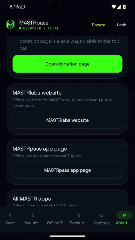 MASTRpass Pro screenshot 11
