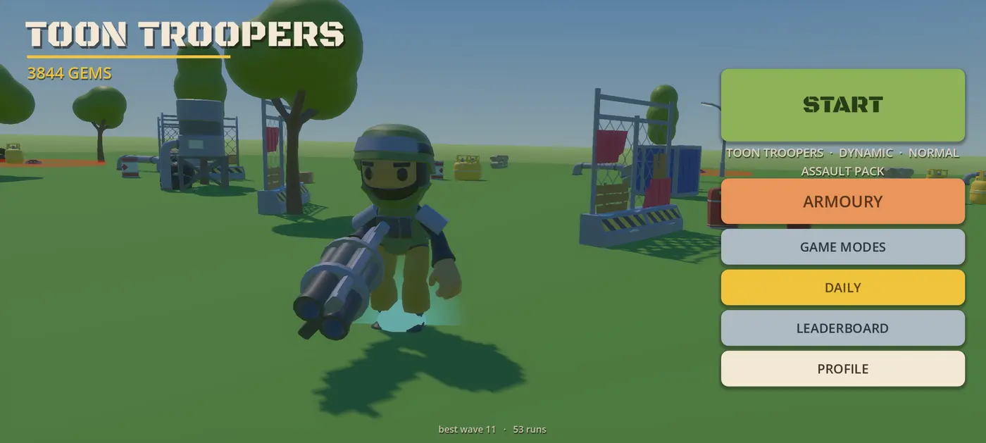 Toon Troopers screenshot 1