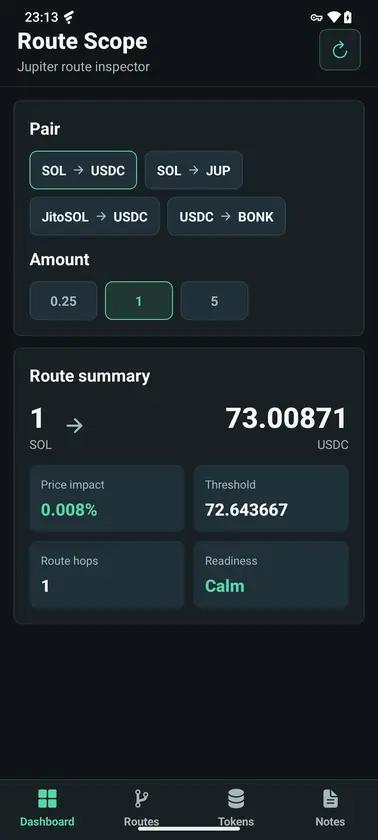 Route Scope screenshot 4
