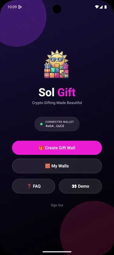 Sol Gift screenshot 2
