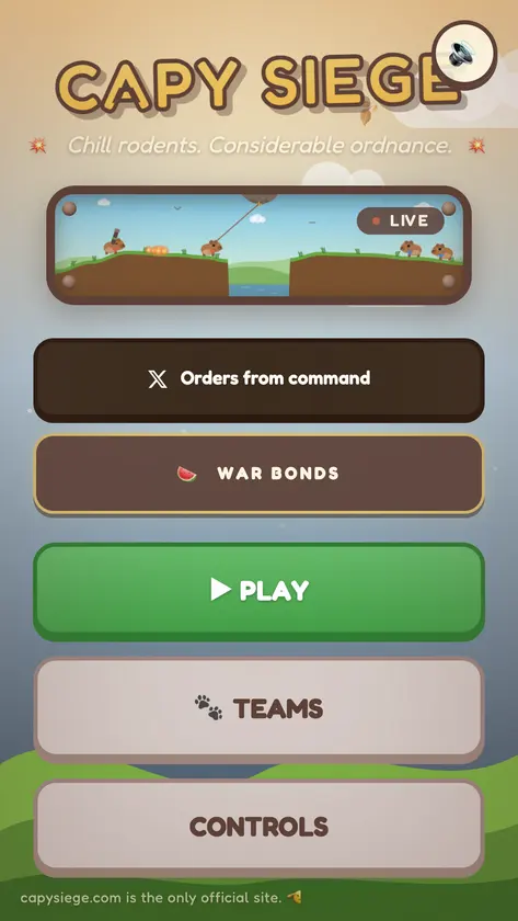 Capy Siege screenshot 1