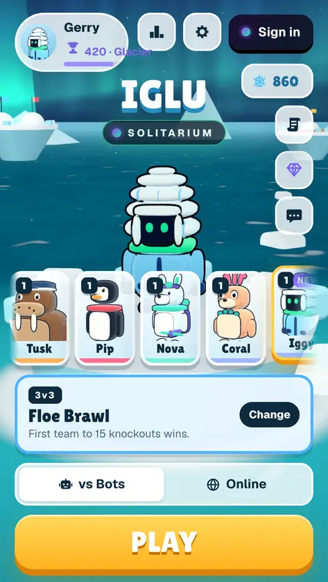 IGLU: Solitarium screenshot 1
