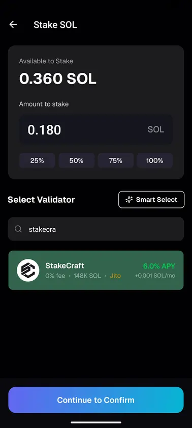 BetterStakeSol v0.3.2 screenshot 3