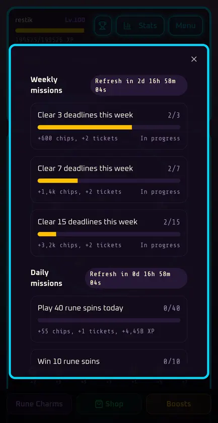 Rune Wheel screenshot 3