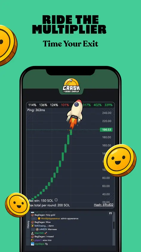 Degen Coin Flip screenshot 2