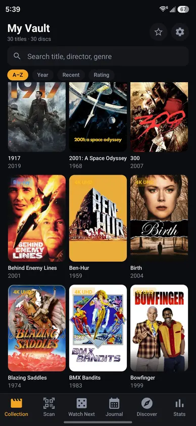 DiscVault screenshot 1