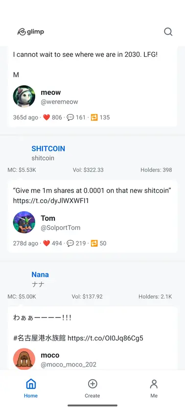 Glimp screenshot 2