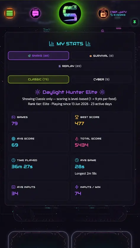 OgSnake screenshot 2