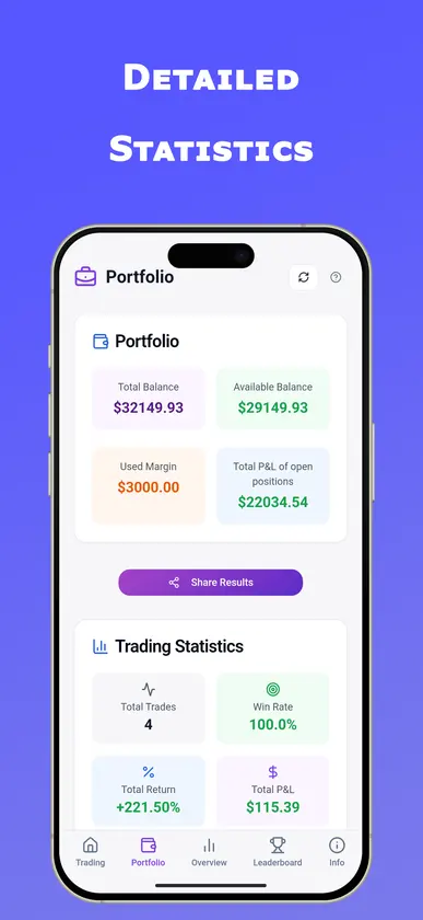 Crypto Trading Simulator screenshot 5