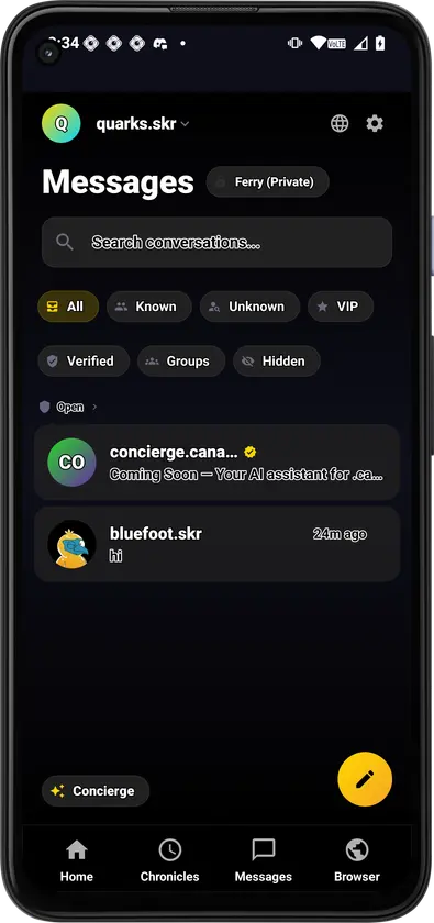 Canary screenshot 2