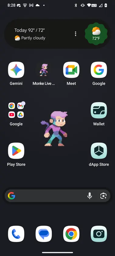 Monke Live Wallpaper screenshot 1
