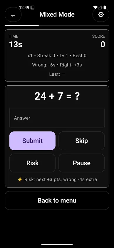 Math.sol: Speed screenshot 4