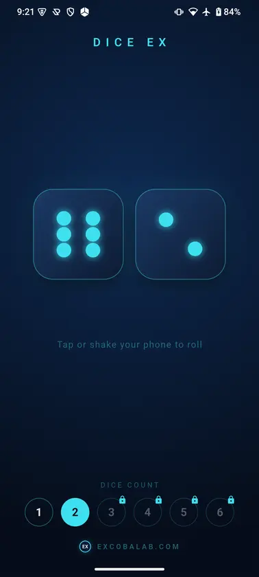 Dice EX screenshot 3