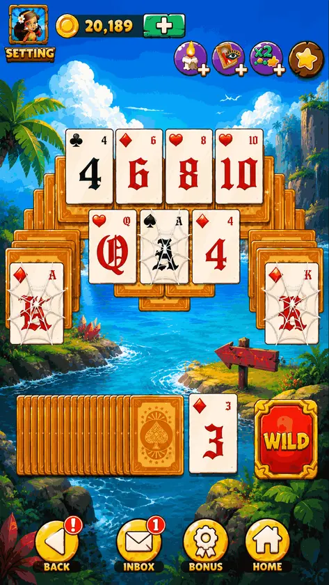 Solitaire Tripeak Cards screenshot 3