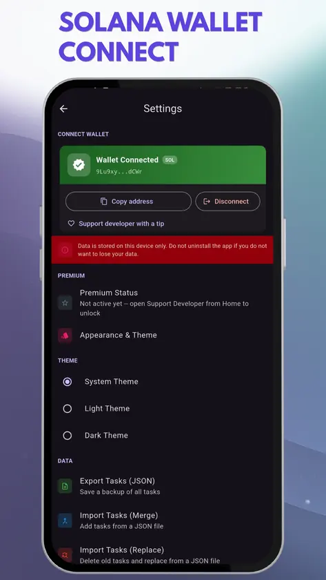 Tasker - Lists & Tasks screenshot 1