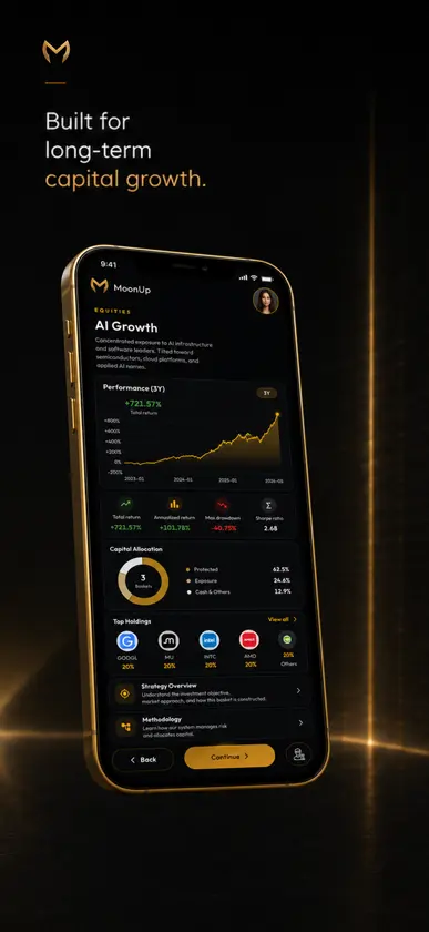 MoonUp screenshot 2