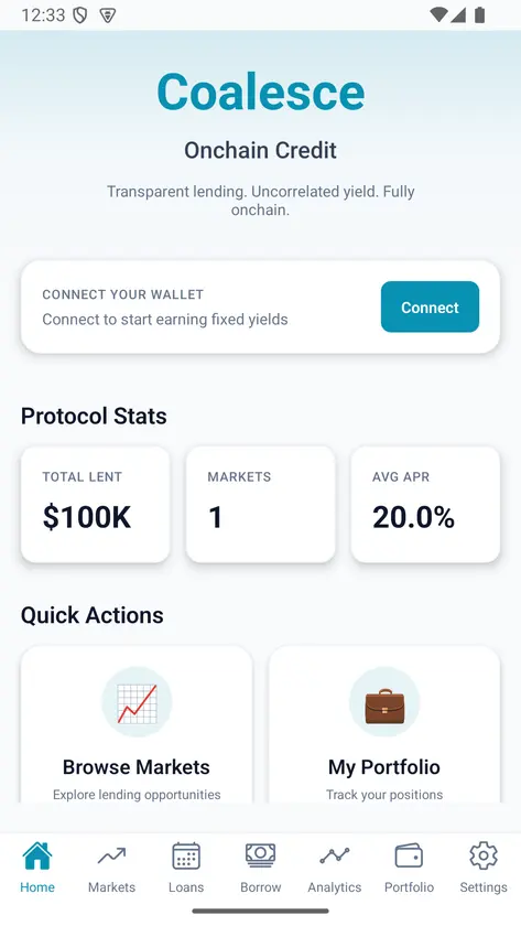Coalesce Finance screenshot 1