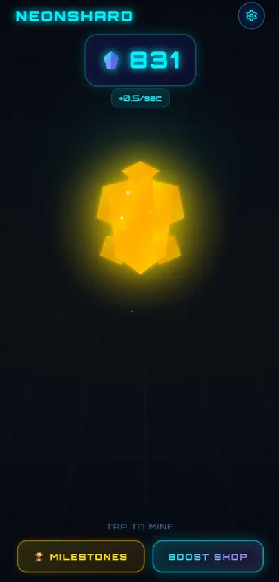 Neonshard screenshot 1