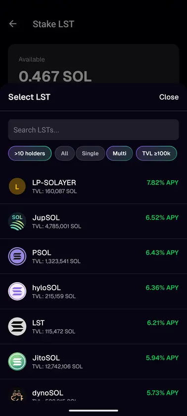 BetterStakeSol v0.3.2 screenshot 8