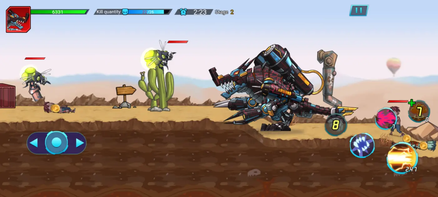 Jurassic Steel screenshot 3
