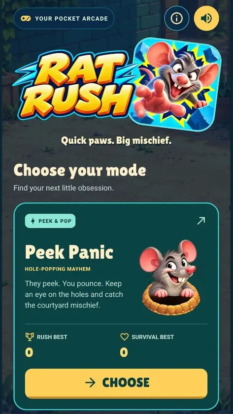 Rat Rush screenshot 1