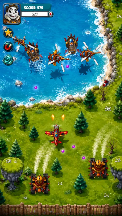 Panda Air Fighter screenshot 1