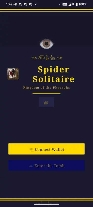 Spider Solitaire screenshot 1