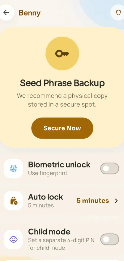 Benny Wallet screenshot 4