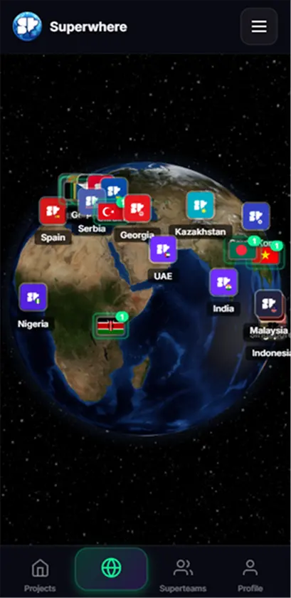 Superwhere screenshot 1