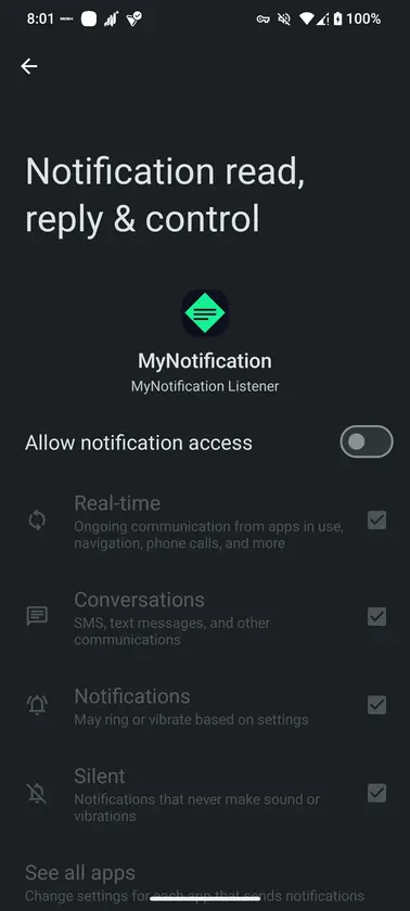 MyNotification Seeker screenshot 7